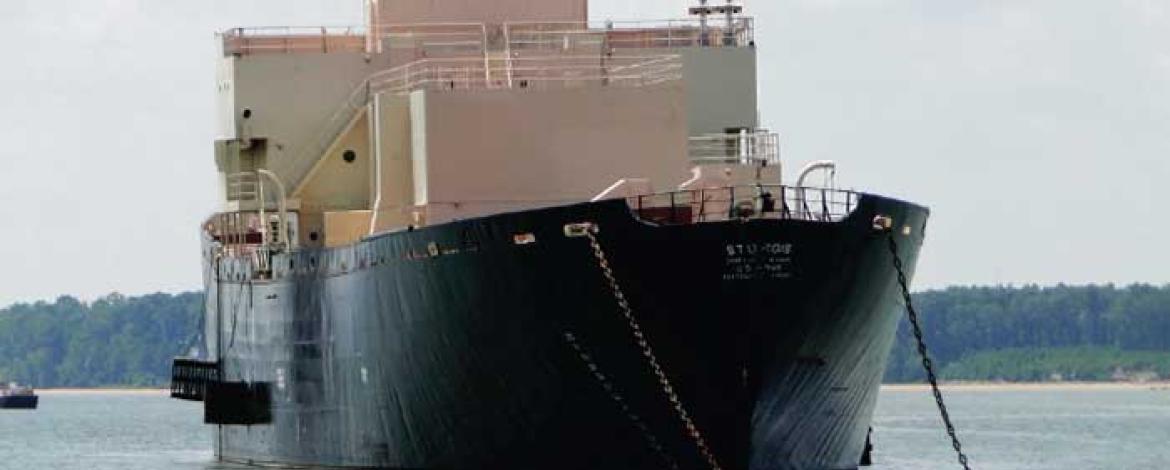 The nuclear barge STURGIS